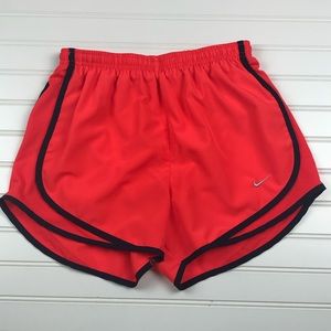 NIKE Running Athletic Shorts Orange Small